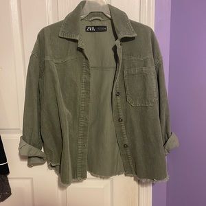 Zara Corduroy Shacket